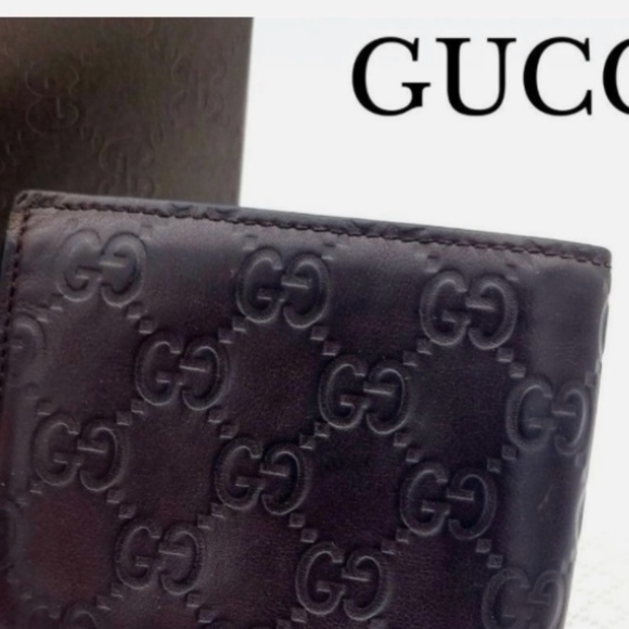 Gucci Black Key & Card Holder Leather Accessory - Picture 1 of 6